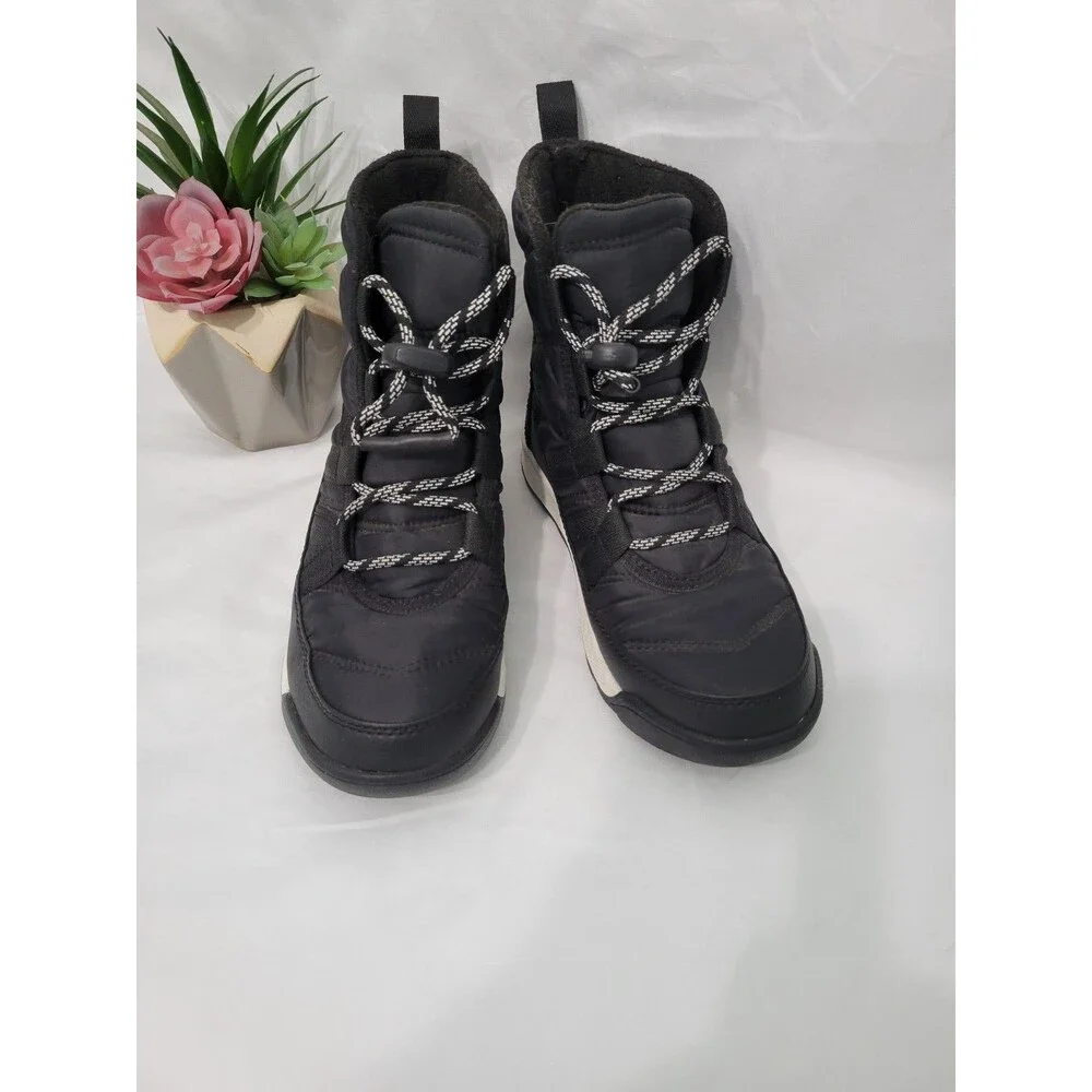 Sorel Whitney Toddler Shoes Size 2 (Big Boy) Black   Waterproof Boots Unisex